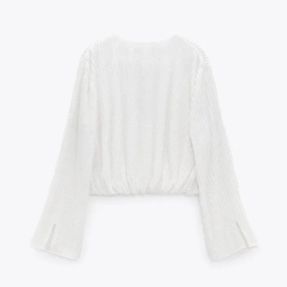Zara Pearl Blouse - Picture 4 of 9